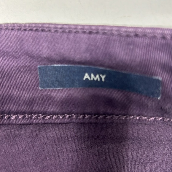 Bandolino Amy plum straight leg jeans size 10 - Picture 5 of 7